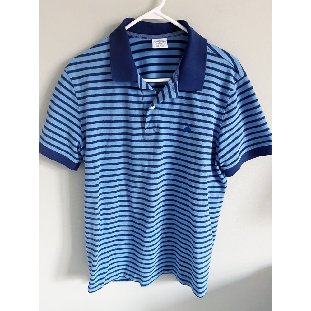 Brooks Brothers pique slim fit sz L Performance polo shirt